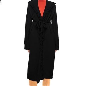 Beatrice sweater long black tie. Medium. New